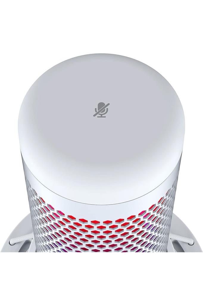 HyperX Quadcast S White RGB Oyuncu Mikrofonu Teşhir