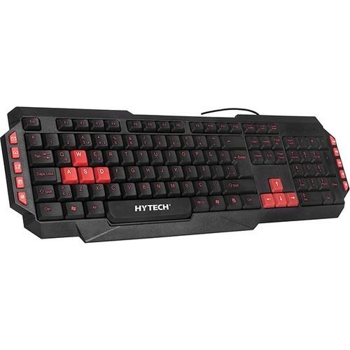 Hytech HKM-58 GAMY PLUS Usb Kırmızı Tuşlu Q Gaming Klavye+Mouse