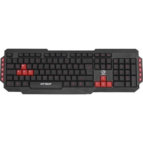 Hytech HKM-58 GAMY PLUS Usb Kırmızı Tuşlu Q Gaming Klavye+Mouse