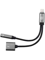 Hytech HY-XO45 Gri Metal 2in1 Bluetooth Şarj+Kulaklık Çevirici Gri Teşhir