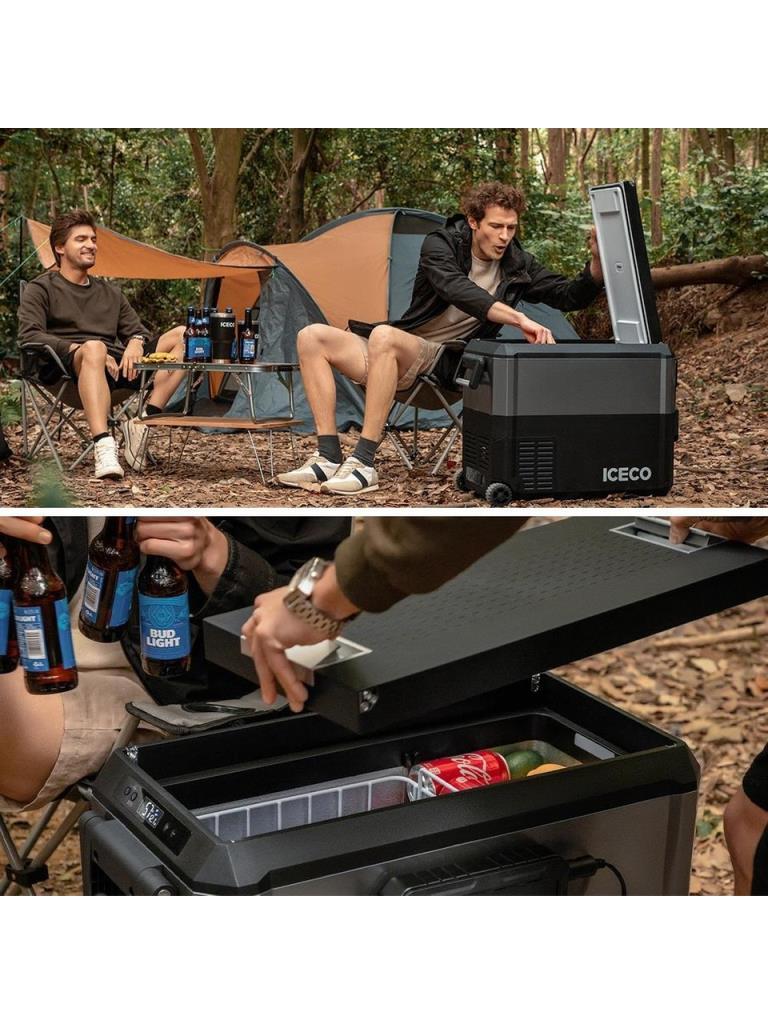 Iceco JP50PRO 12/24VOLT 47 Litre Tekerlekli Outdoor Kompresörlü Oto Buzdolabı/dondurucu-TEŞHİR