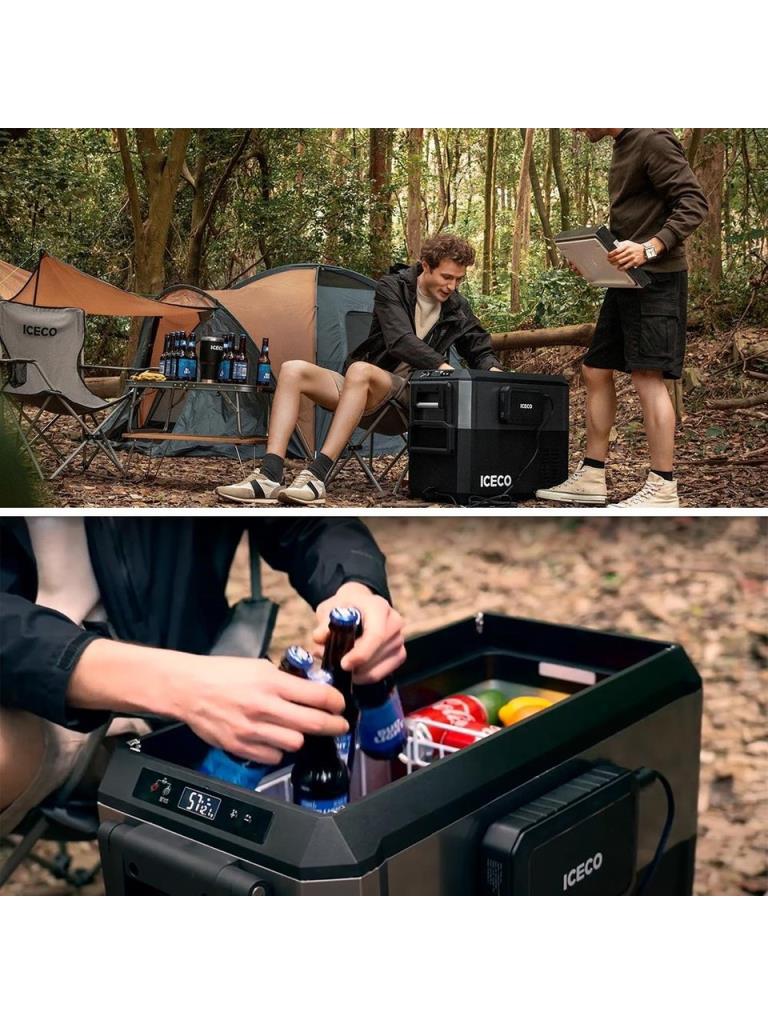 Iceco JP50PRO 12/24VOLT 47 Litre Tekerlekli Outdoor Kompresörlü Oto Buzdolabı/dondurucu-TEŞHİR