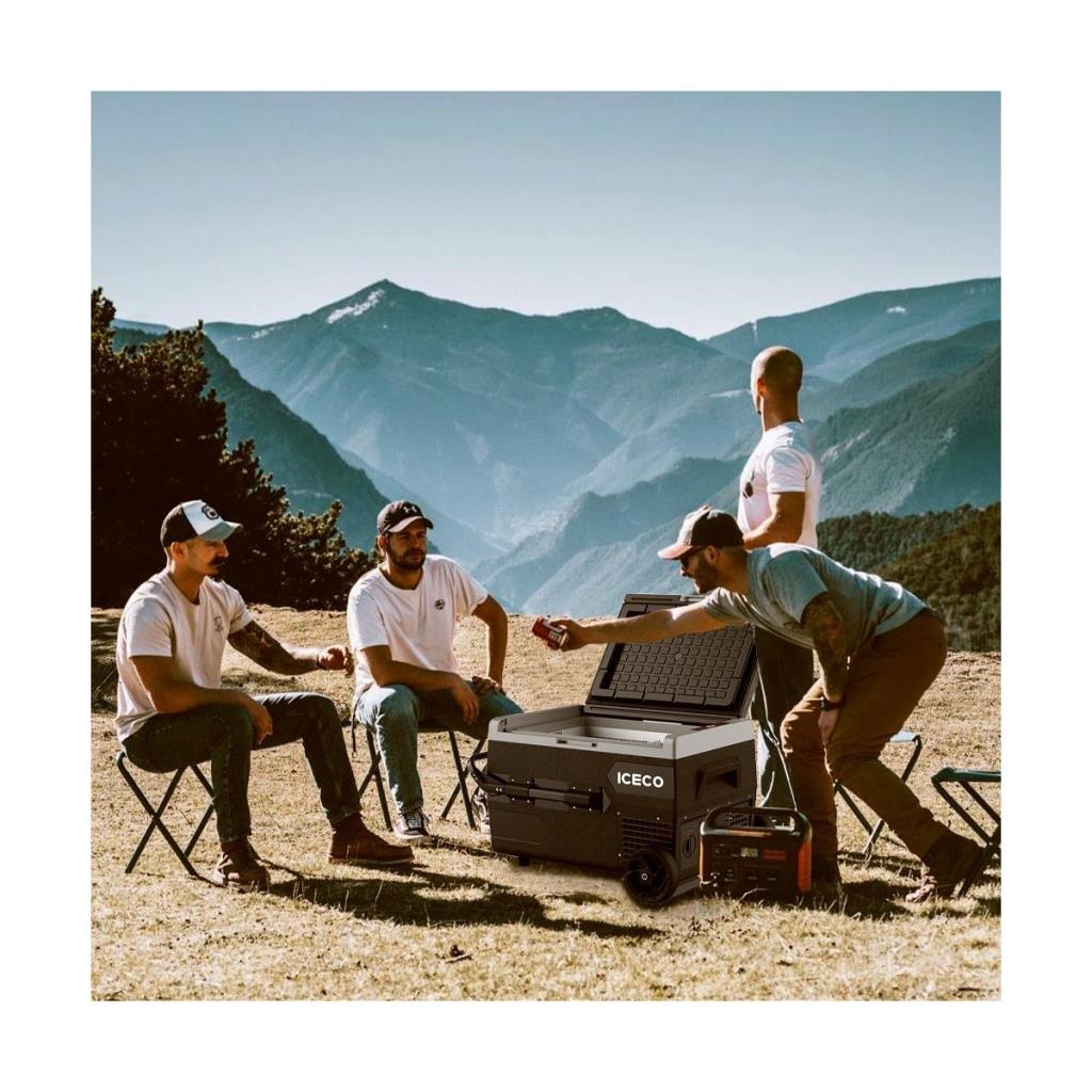 Iceco K65S 12-24 V 65 lt Aküsüz Kompresörlü Araç Buzdolabı