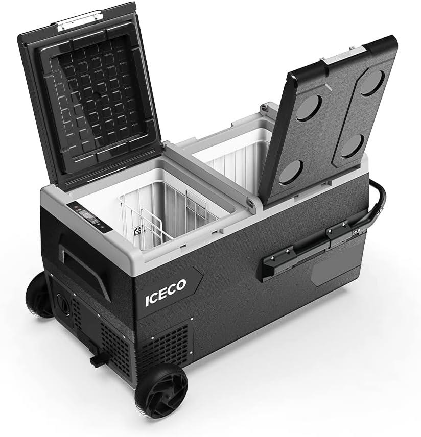 Iceco K75D 12-24 V 75 lt Aküsüz Kompresörlü Araç Buzdolabı