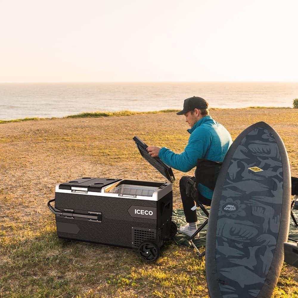 Iceco K75D 12-24 V 75 lt Aküsüz Kompresörlü Araç Buzdolabı