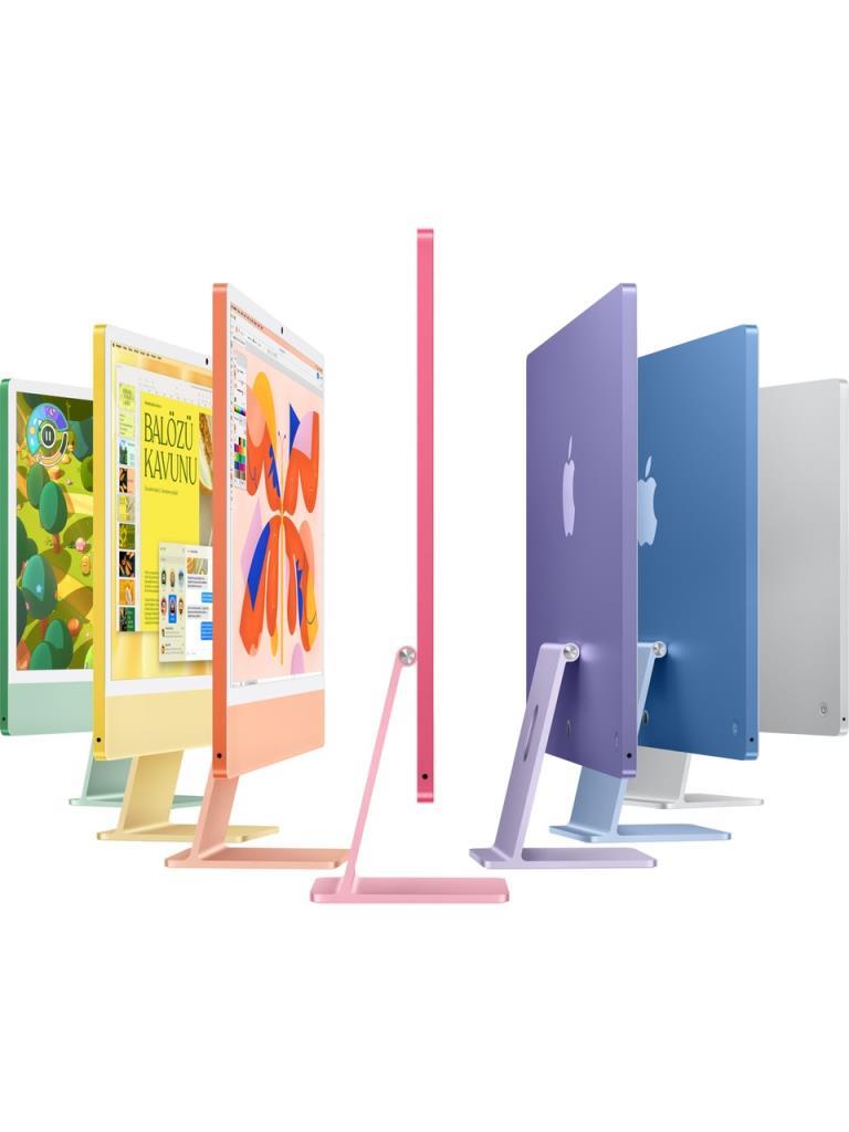 iMac M4 Pembe MWV53TU/A 16 GB 512 GB SSD 10C GPU 24" 4.5K All in One PC - Teşhir