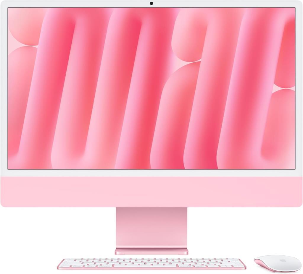 iMac M4 Pembe MWV43TU/A 16 GB 256 GB SSD 10C GPU 24" 4.5K All in One PC Outlet (Açıklamayı Okuyunuz)