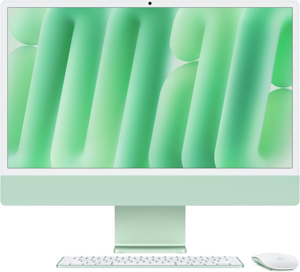 iMac M4 Yeşil MWUY3TU/A 16 GB 256 GB SSD 10C GPU 24" 4.5K All in One PC Outlet (Açıklamayı Okuyunuz)