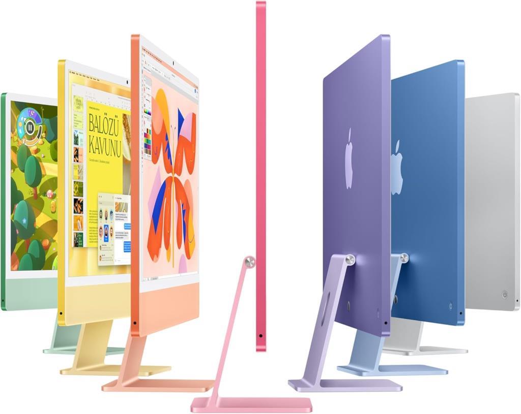 iMac M4 Yeşil MWUY3TU/A 16 GB 256 GB SSD 10C GPU 24" 4.5K All in One PC Outlet (Açıklamayı Okuyunuz)