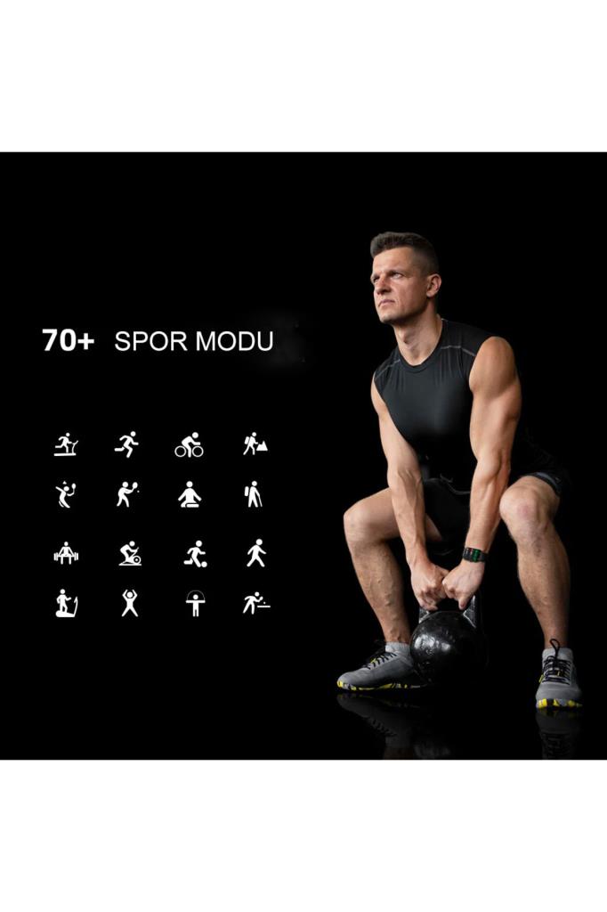 Imilab W01 Akıllı Saat Siyah Teşhir