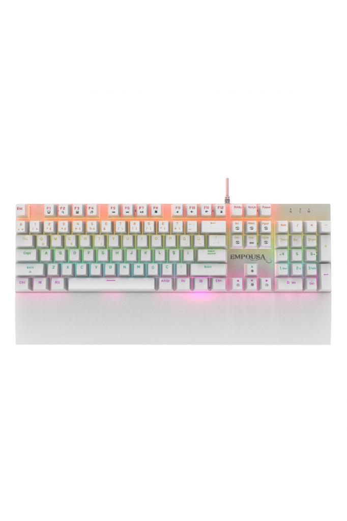 Inca IKG-456 Blue Switch Kablolu Mekanik Oyuncu Klavyesi Teşhir