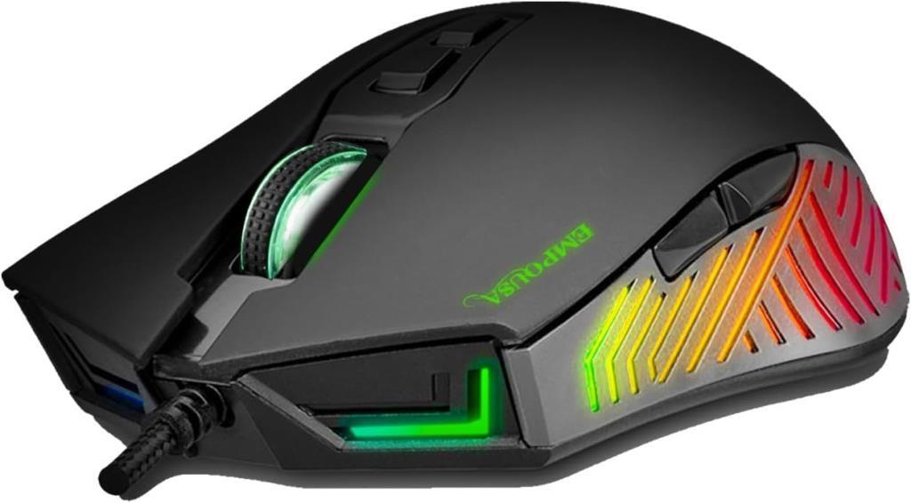 Inca IMG-309 Empouse RGB Makrolu Kablolu Optik Oyuncu Mouse Teşhir