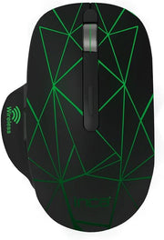 INCA IWM-551T Kablosuz,Şarj edilebilir, 4 Farklı Değişebilen Led Işıklı, Sessiz Tuş, Tyep-C ve Usb Çİft Alıcı,1600 Dpi,7 Tuş, Led Aç/Kapa Tuşu, 15M Çekim Mesafesi Outlet