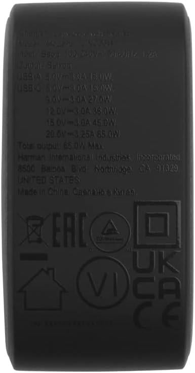 InfinityLab InstantCharger 65 W Siyah Hızlı Şarj Adaptörü