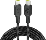 InfinityLab InstantConnect USB-C - USB-C 1,5 M 100 W PD Ultra Hızlı Şarj Kablosu – Siyah