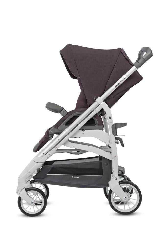 Inglesina Trilogy Tek El Tek Hamle ile Katlanıp Açılan Çift Yön Bebek Arabası - Marron Glace Outlet