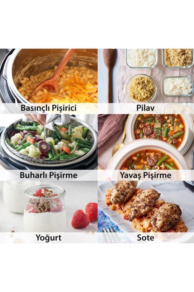Instant Pot Duo 7in1 8 lt Çok Amaçlı Pişirici Teşhir