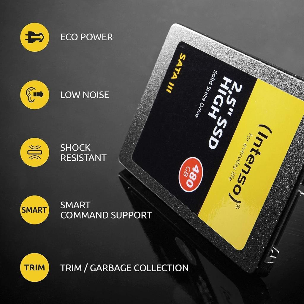 Intenso High 3813440 SATA 3.0 2.5" 240 GB SSD
