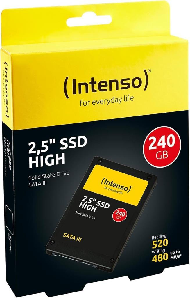 Intenso High 3813440 SATA 3.0 2.5" 240 GB SSD