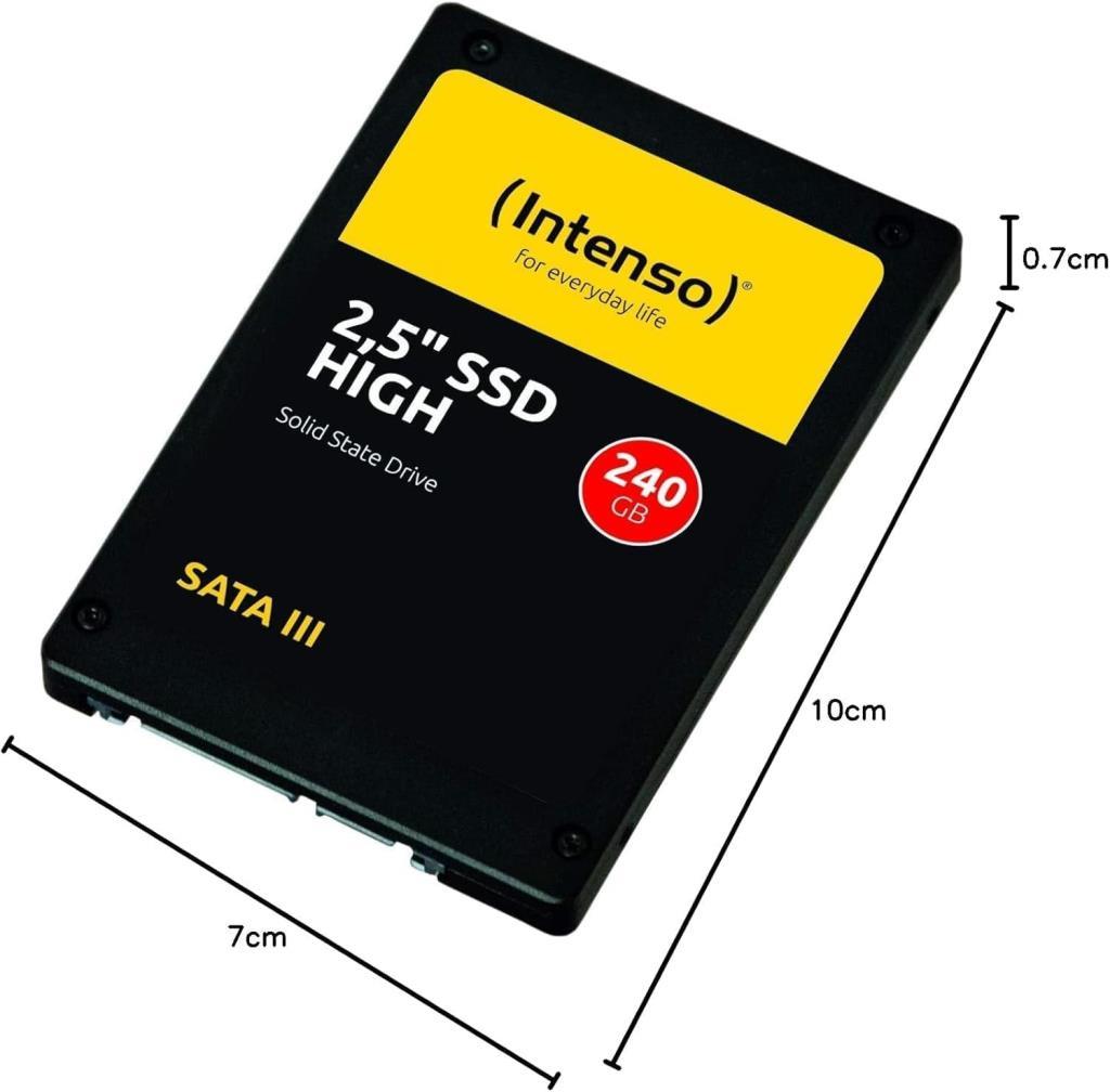 Intenso High 3813440 SATA 3.0 2.5" 240 GB SSD