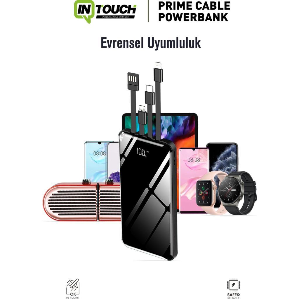 Intouch Prime Siyah 10000 mAh Powerbank - TEŞHİR