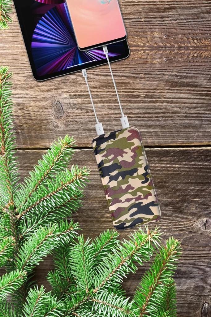 Intouch Premium 20000 mAh 2 USB Çıkışlı Şarj Göstergeli Powerbank Teşhir