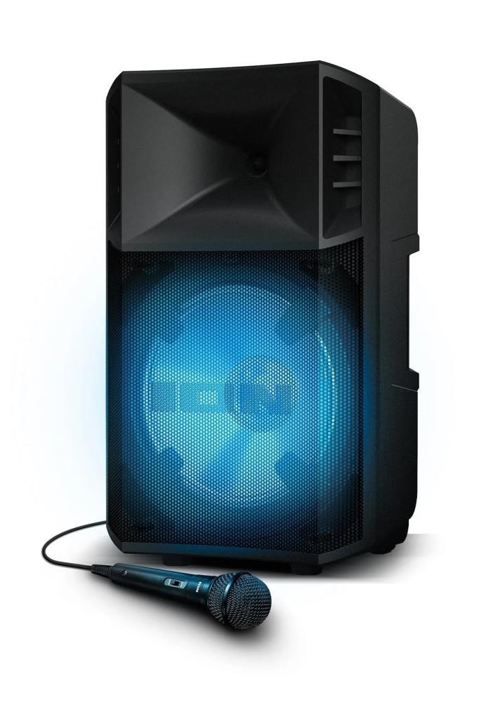 ION POWER GLOW 300 LED Işıklı Bluetooth Hoparlör - Outlet