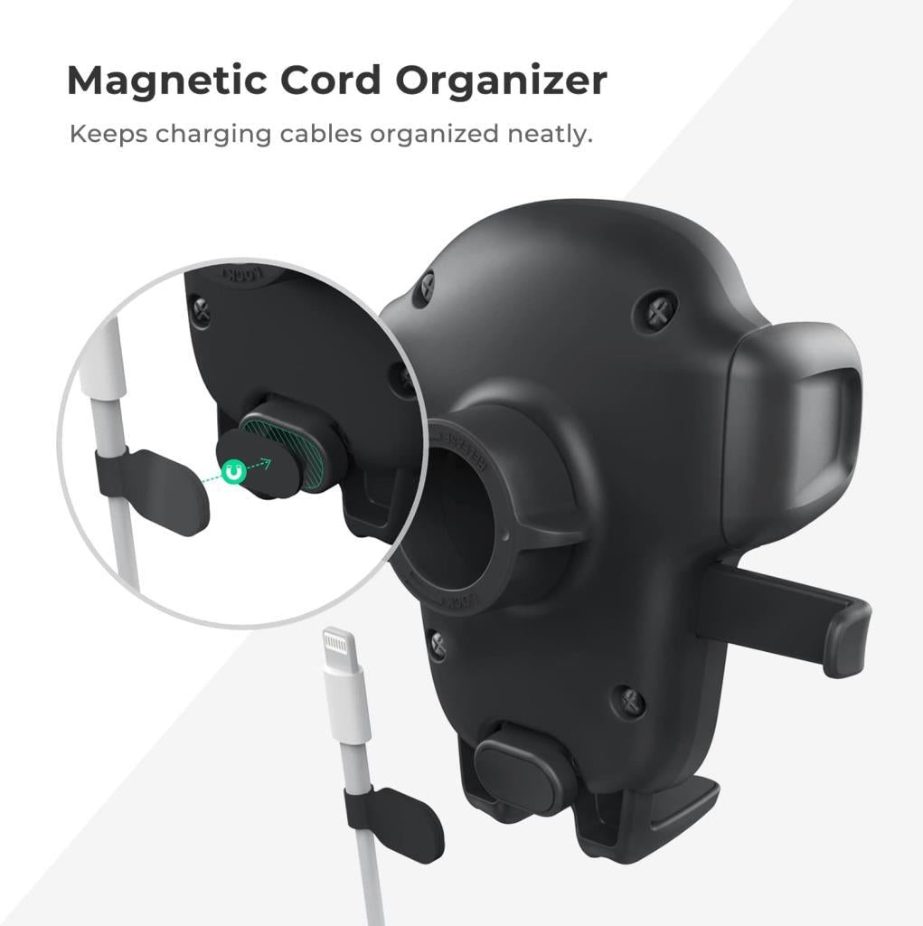 iOttie Easy One Touch 5 CD Yuvası Araç Tutucu, iPhone, Samsung, Moto, Huawei, Nokia, LG, Akıllı Telefonlar, Siyah, Dash için - TEŞHİR