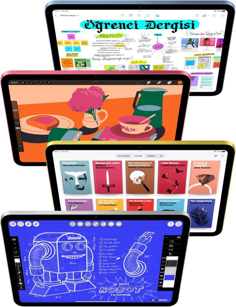 iPad 11. Nesil Wi-Fi 128 GB 11" MD3Y4TU/A Gümüş Tablet Outlet (Açıklamayı Okuyunuz)