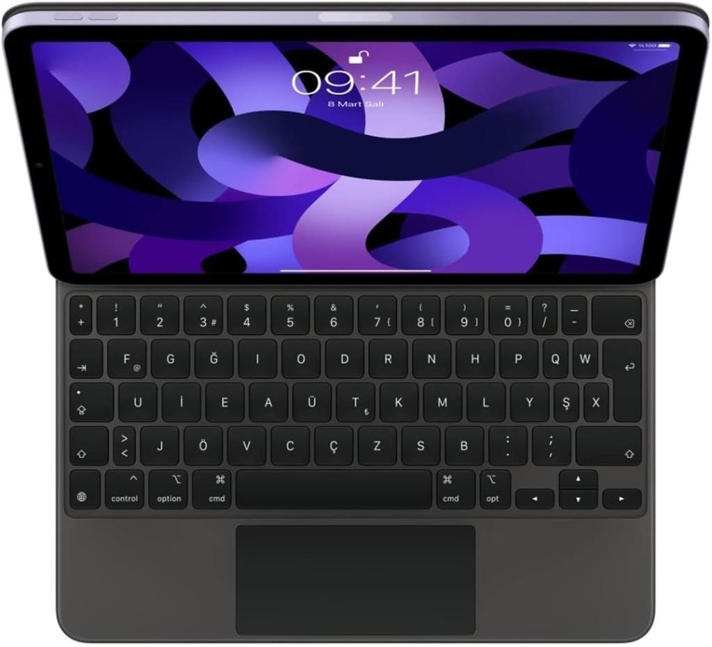 iPad Magic Keyboard (iPad Pro 4.Nesil & iPad Air 5.Nesil) Siyah Türkçe-F-OUTLET 
