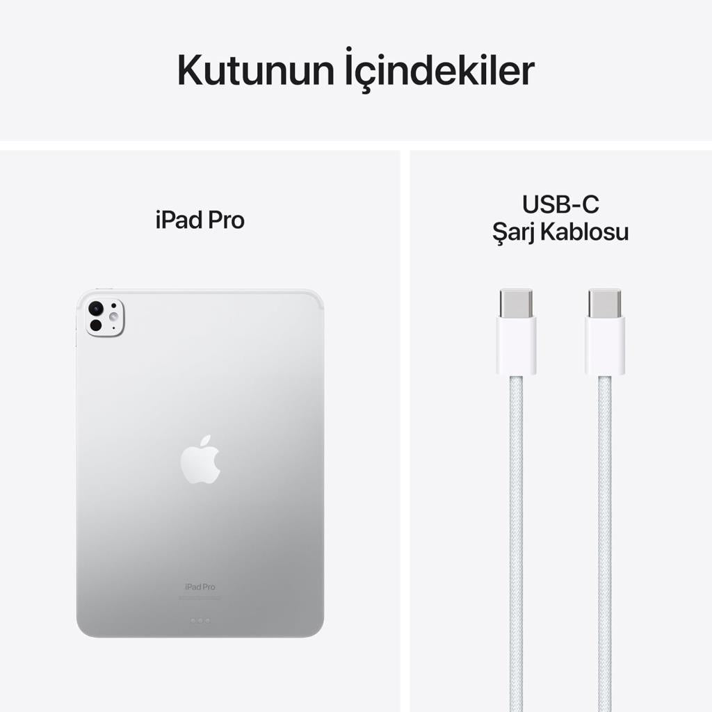 iPad Pro 7. Nesil Wi-Fi + Cellular 256 GB 11" MVW23TU/A Gümüş Tablet Outlet (Açıklamayı Okuyunuz)