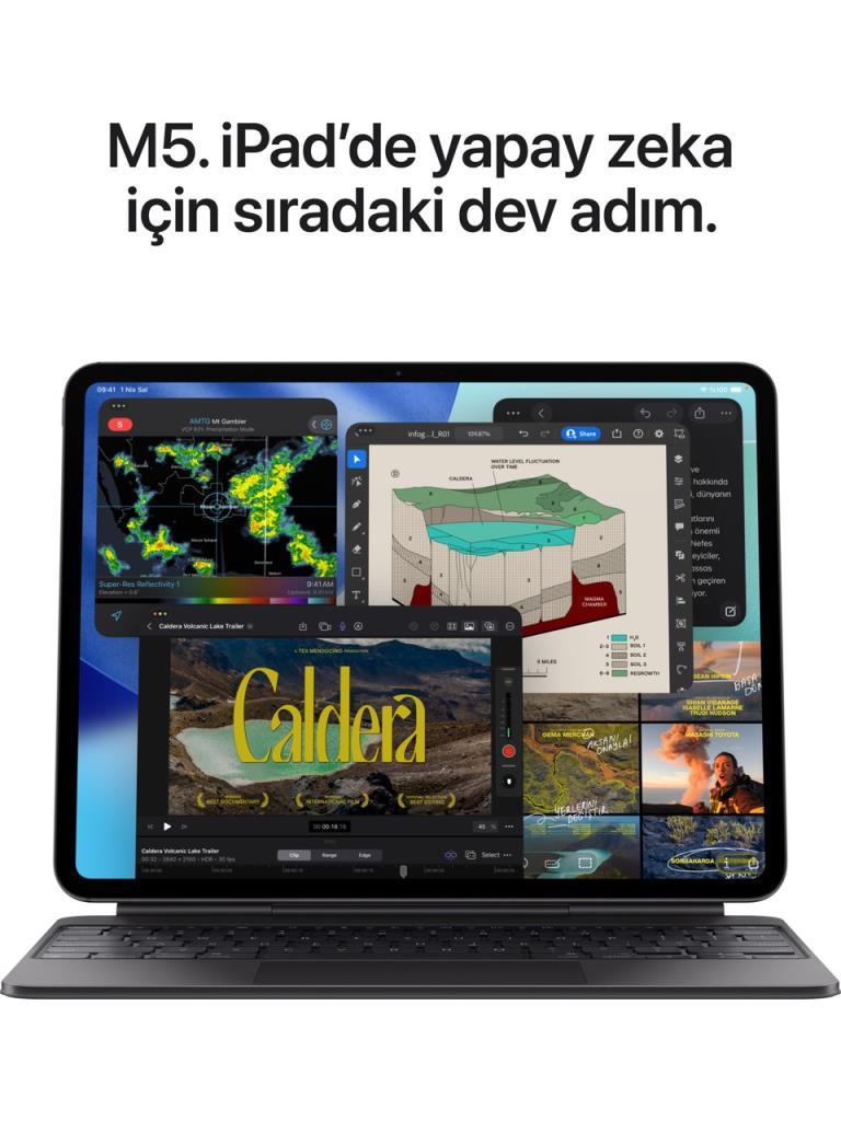 iPad Pro M5 Wi-Fi 512 GB 13" MDYL4TU/A Uzay Siyahı Tablet - Outlet