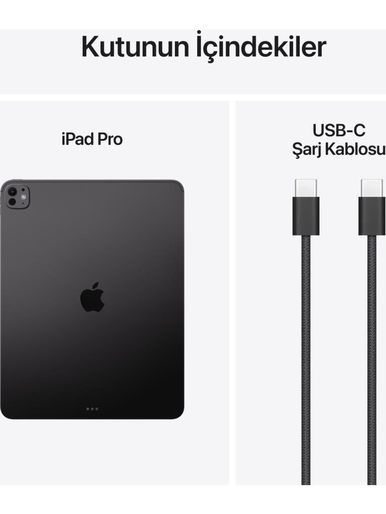 iPad Pro M5 Wi-Fi 512 GB 13" MDYL4TU/A Uzay Siyahı Tablet - Outlet