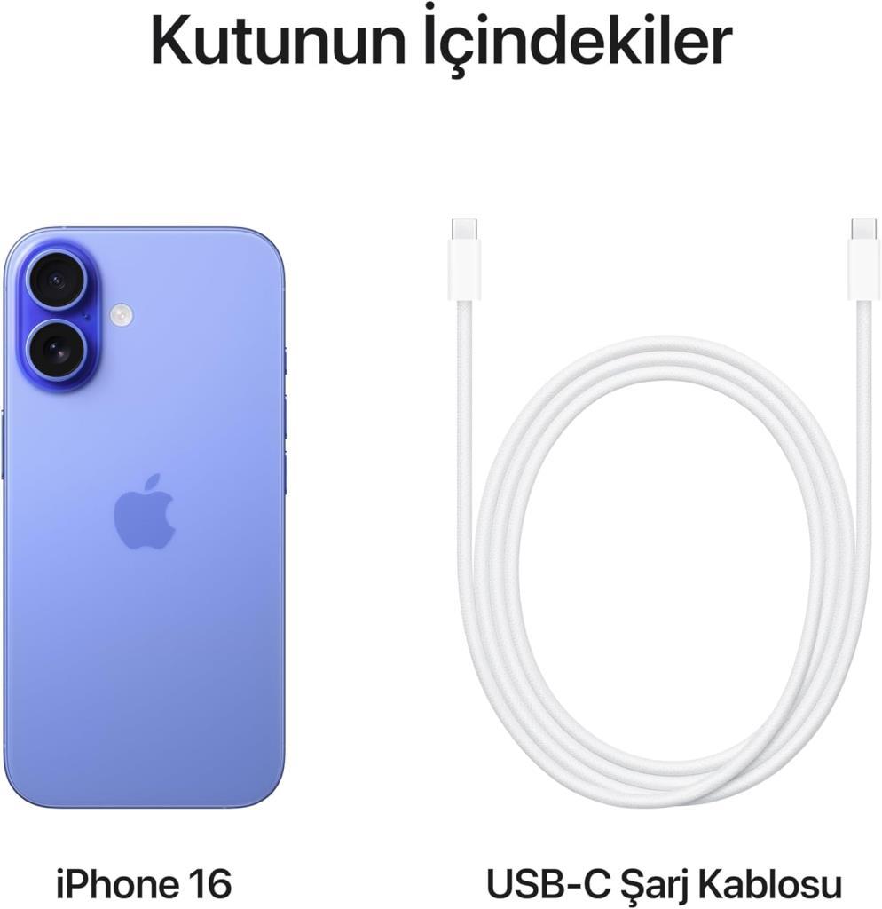 IPHONE 16 128 GB Lacivert - Outlet