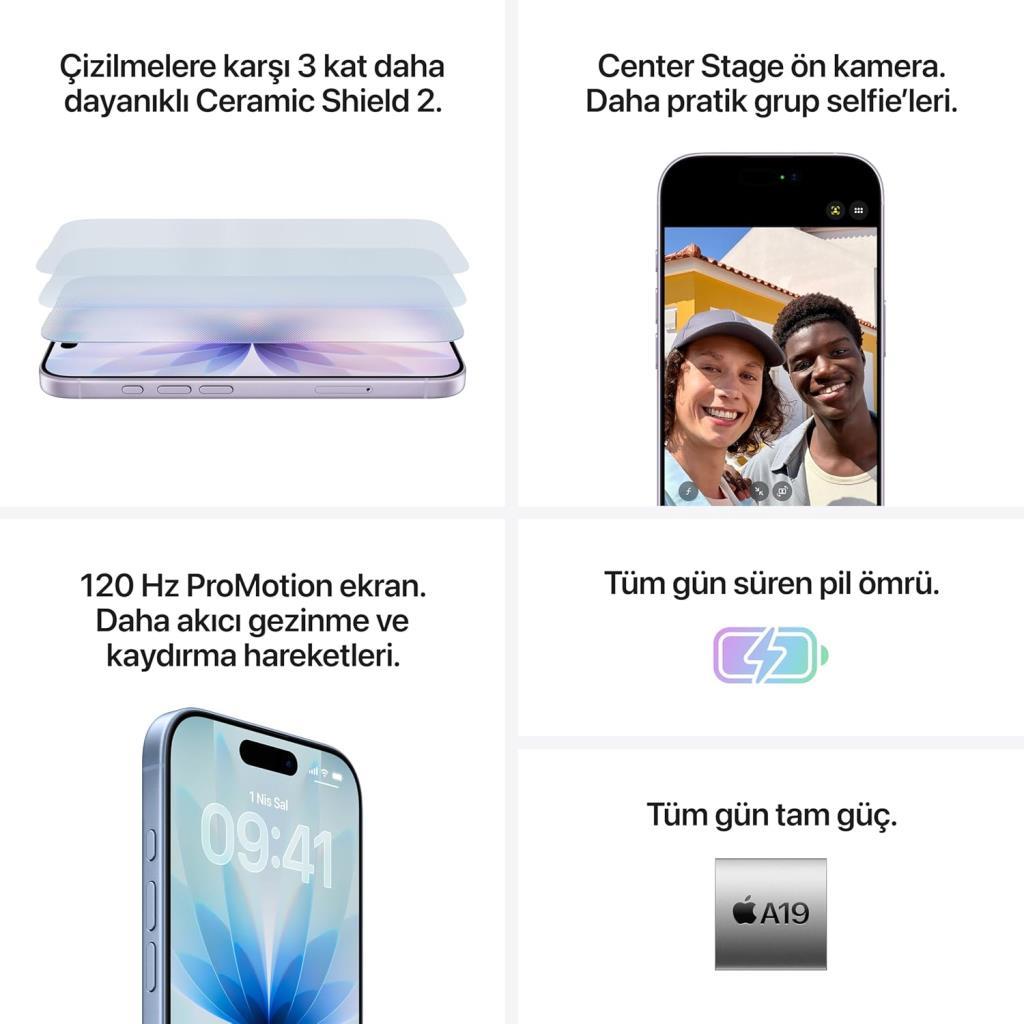 iPhone 17 512GB Ada Çayı MG6V4TU/A - OUTLET