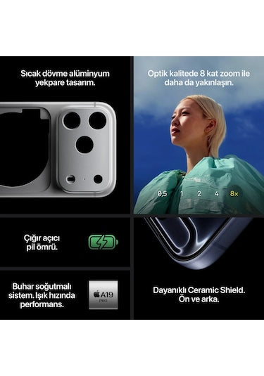 iPhone 17 Pro Max 512 GB Abis  (Apple Türkiye Garantili)