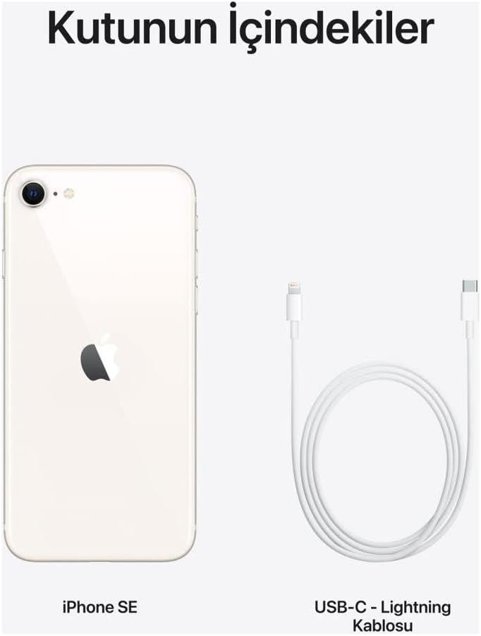 iPhone SE 3 2022 128 GB Yıldız Işığı Outlet (Açıklamayı Okuyunuz)
