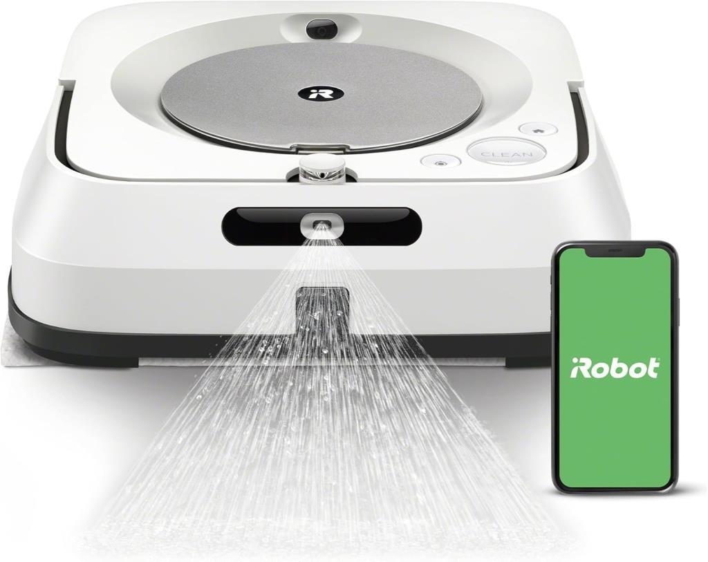 iRobot Braava Jet M6 Beyaz Robot Paspas - TEŞHİR