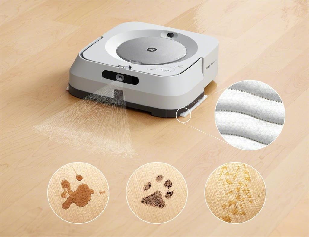 iRobot Braava Jet M6 Beyaz Robot Paspas - TEŞHİR