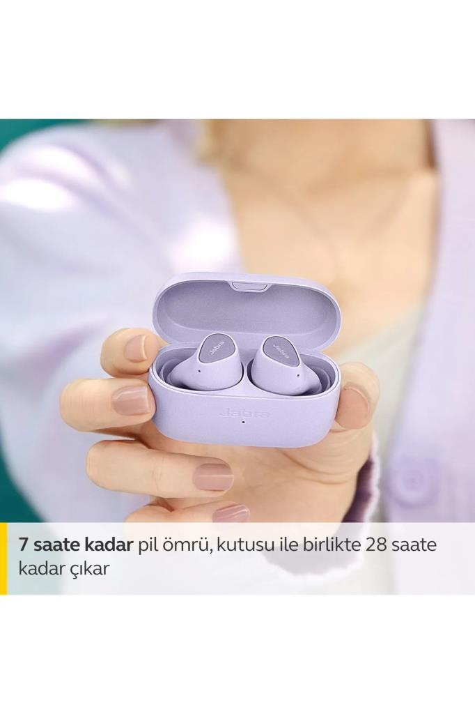 Jabra Elite 3 TWS Lila Kulak İçi Bluetooth Kulaklık Outlet