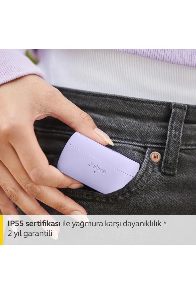 Jabra Elite 3 TWS Lila Kulak İçi Bluetooth Kulaklık Outlet