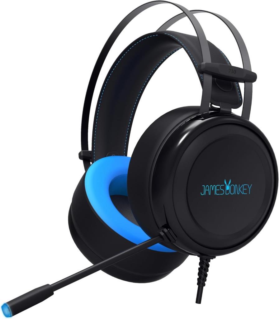 James Donkey 710 Siyah 7.1 Surround Gaming Kulaklık Teşhir