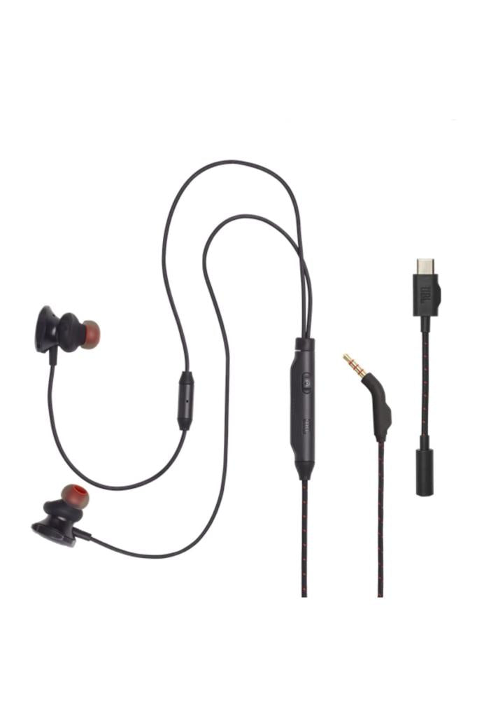 JBL Quantum 50 Siyah Type-C Kablolu Kulak İçi Oyuncu Kulaklığı