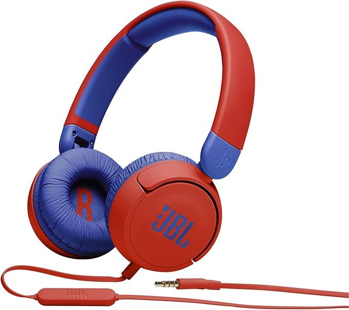 JBL JR310 Kırmızı Kablolu Kulak Üstü Kulaklık - TEŞHİR