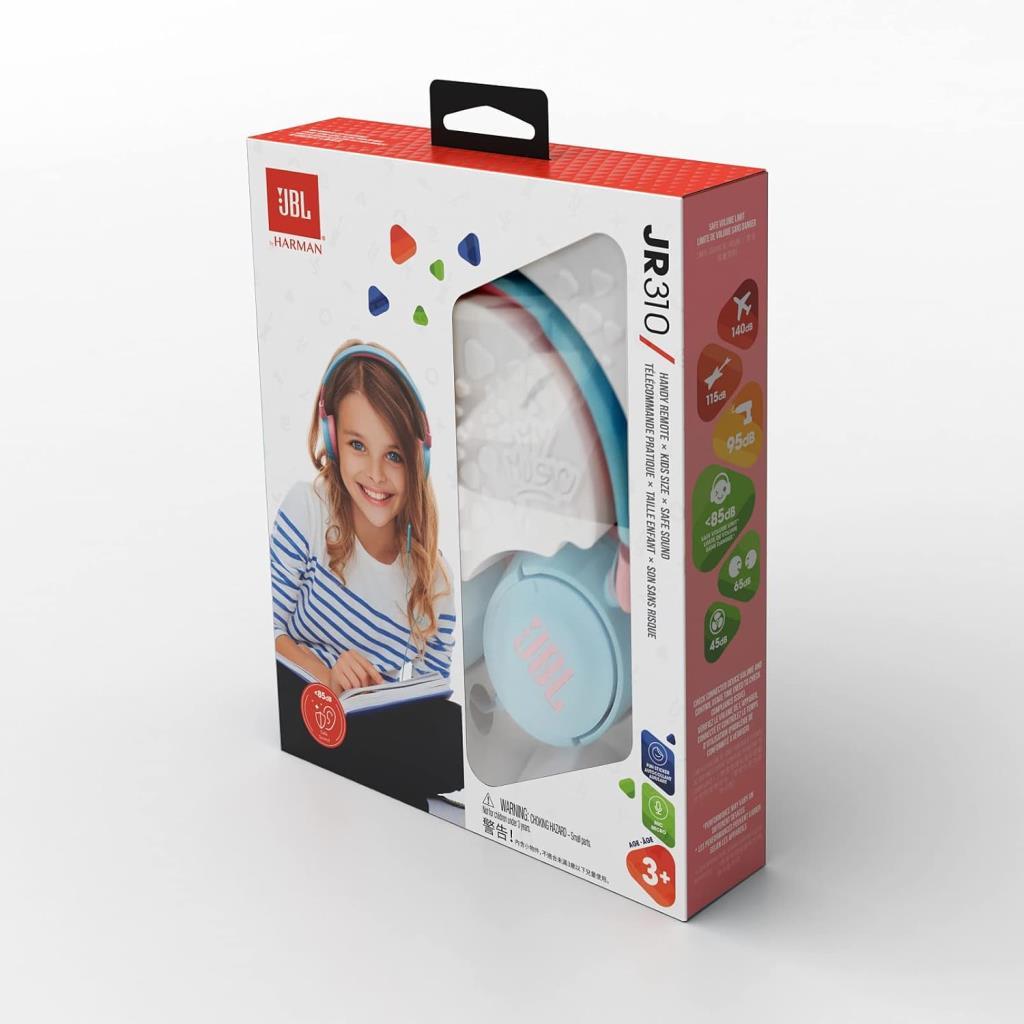 JBL JR310 Kırmızı Kablolu Kulak Üstü Kulaklık - TEŞHİR
