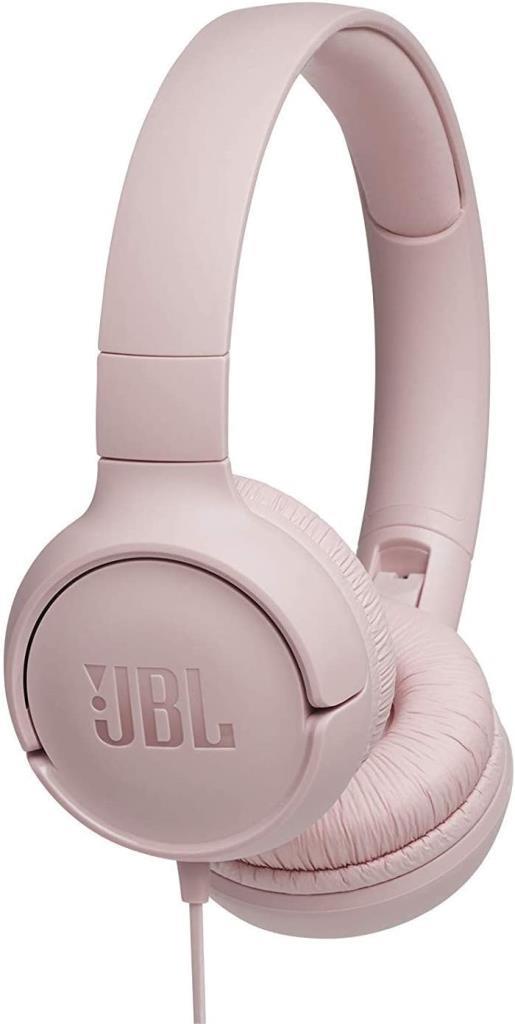 JBL T500 Kablolu Kulak Üstü Kulaklık, Pembe