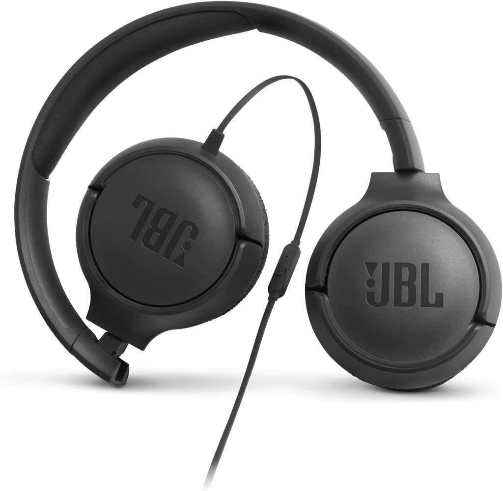 JBL Tune 500 Siyah Kablolu Mikrofonlu Kulak Üstü Kulaklık - Teşhir