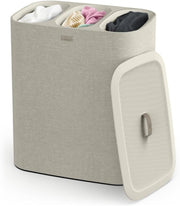 Joseph Joseph Tota 90 lt Trio 3 Bölmeli Çamaşır Ayırma Sepeti - OUTLET