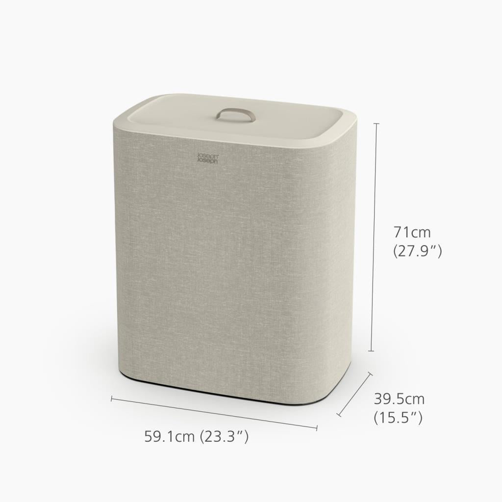 Joseph Joseph Tota 90 lt Trio 3 Bölmeli Çamaşır Ayırma Sepeti - OUTLET