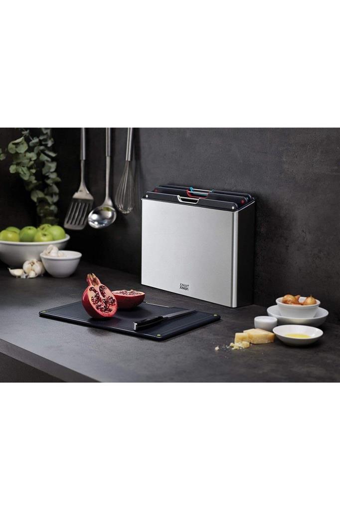 Joseph Joseph 60170 Folio Standlı 4'lü Kesme Tahtası Outlet